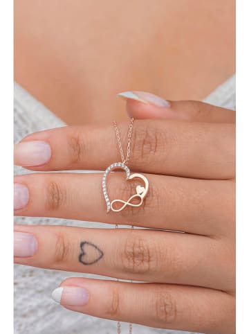 Lodie Silver Silber-Halskette mit Edelsteinen - (L)42 cm