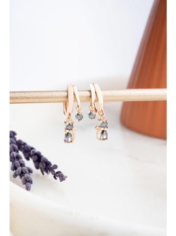 Lodie Silver Silber-Ohrringe mit Edelsteinen