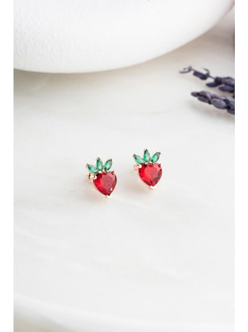 Lodie Silver Srebrne kolczyki-wkrętki z cyrkoniami