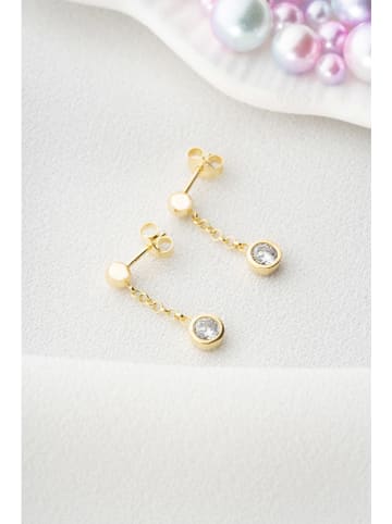 Lodie Silver Srebrne kolczyki-wkrętki z cyrkoniami