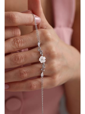 Lodie Silver Srebrna bransoletka z elementem ozdobnym - dł. 17 cm