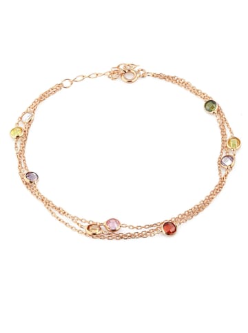 Lodie Silver Zilveren armband met edelstenen