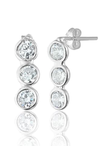 Lodie Silver Silber-Ohrstecker mit Edelsteinen