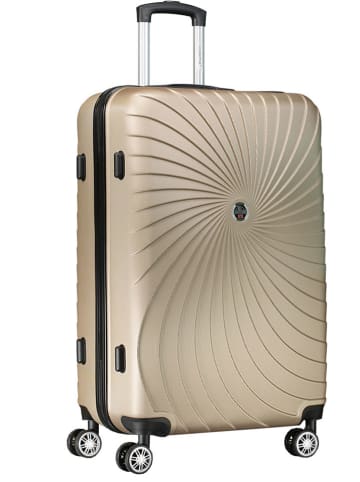 Canadian Peak 5tlg. Hardcase-Trolleyset "Sunlighteak" in Beige