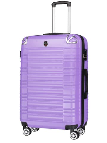 Canadian Peak 3tlg. Hardcase-Trolleyset "Sourcingeak" in Lila