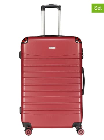 Canadian Peak Hardcase-trolley "Shockeak" bordeaux - (B)34 x (H)53 x (D)21 cm
