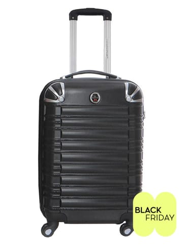 Canadian Peak Hardcase-Trolley "Sourcingeak" in Schwarz - (B)34 x (H)53 x (T)21 cm