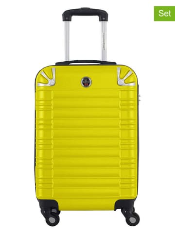 Canadian Peak Hardcase-Trolley "Sourcingeak" in Gelb - (B)34 x (H)53 x (T)21 cm