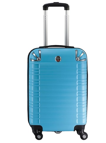 Canadian Peak Hardcase-trolley "Sourcingeak" lichtblauw - (B)34 x (H)53 x (D)21 cm