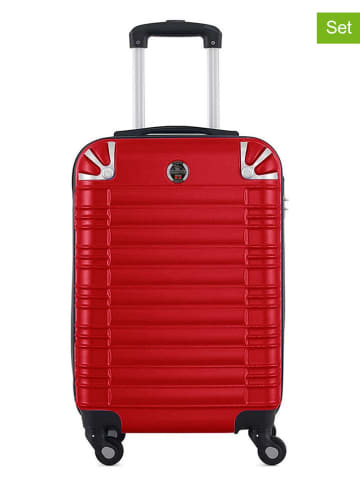 Canadian Peak Hardcase-Trolley "Sourcingeak" in Rot - (B)34 x (H)53 x (T)21 cm