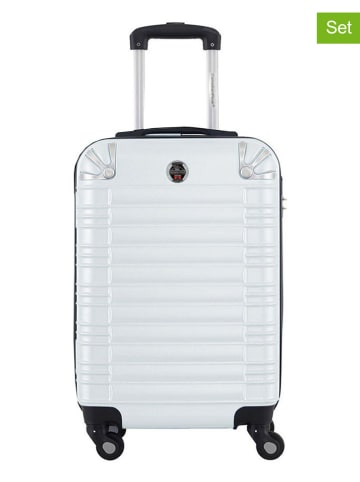 Canadian Peak Hardcase-Trolley "Sourcingeak" in Weiß - (B)34 x (H)53 x (T)21 cm