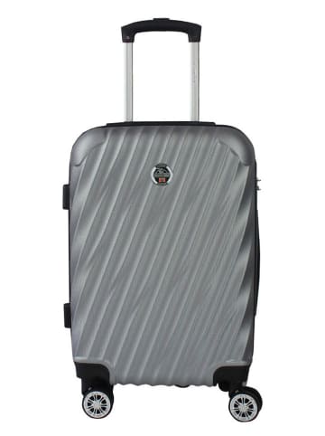 Canadian Peak Hardcase-trolley "Sweapeak" zilverkleurig - (B)34 x (H)53 x (D)21 cm