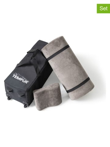 Tempur 3tlg. Reiseset in Schwarz