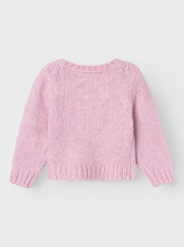 name it Sweter "Bibi" w kolorze jasnoróżowym