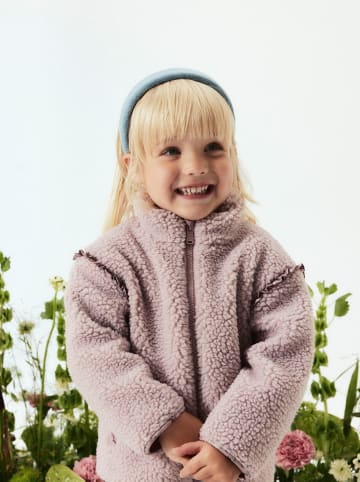 name it Fleece vest lichtroze