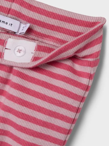 name it Spodnie "Luna" w kolorze różowo-jasnoróżowym