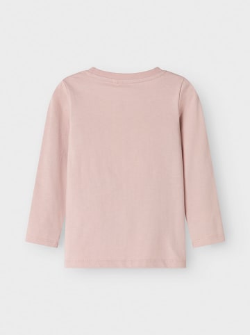 name it Longsleeve "Otrea" lichtroze/donkerblauw