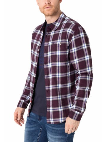 Timezone Blouse bordeaux/blauw