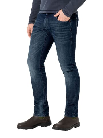 Timezone Spijkerbroek "Scott" - slim fit - donkerblauw