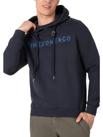 Timezone Hoodie donkerblauw