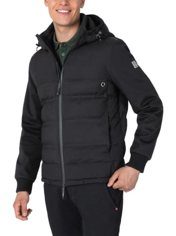 Timezone Hybridjacke in Schwarz