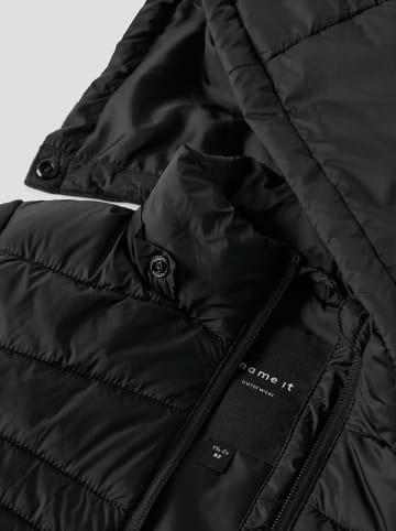 name it Kurtka pikowana "Marble" w kolorze czarnym