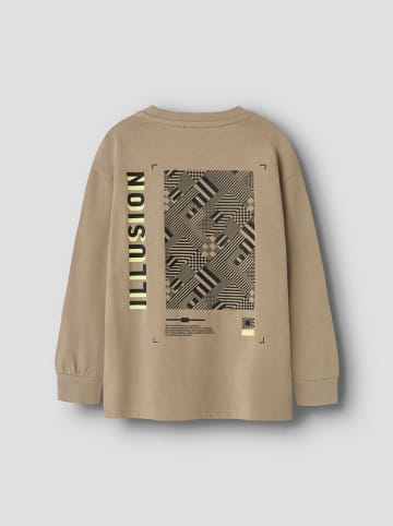 name it Longsleeve "Obay" lichtbruin