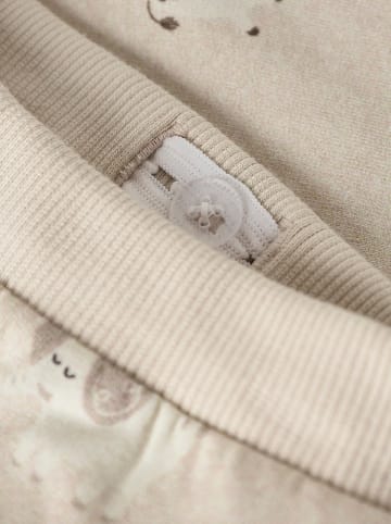 name it Spodnie dresowe "Ohapi" w kolorze beżowym