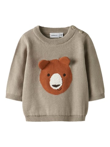 name it Sweter "Berrys" w kolorze beżowym