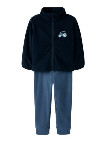 name it 2tlg. Outfit "Spektra" in Dunkelblau/ Blau