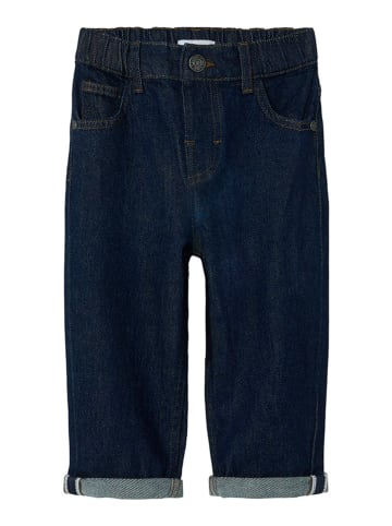 name it Spijkerbroek "Ben" - tapered fit - donkerblauw