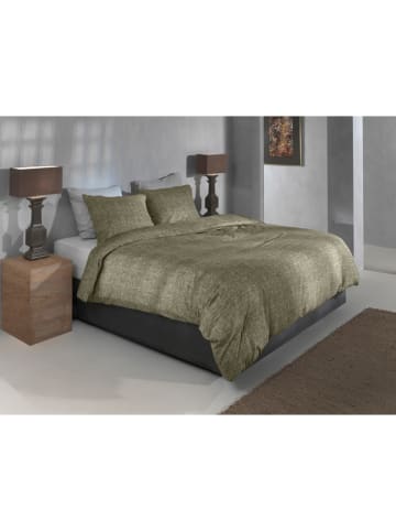 Zo!Home Flanellen beddengoedset "Flanella" groen