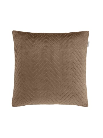 Yellow Dekokissen "Madeline" in Taupe