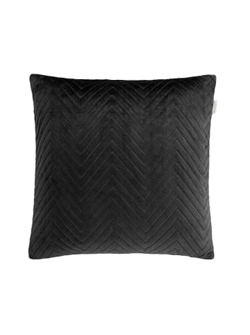 Yellow Decokussen "Madeline" zwart