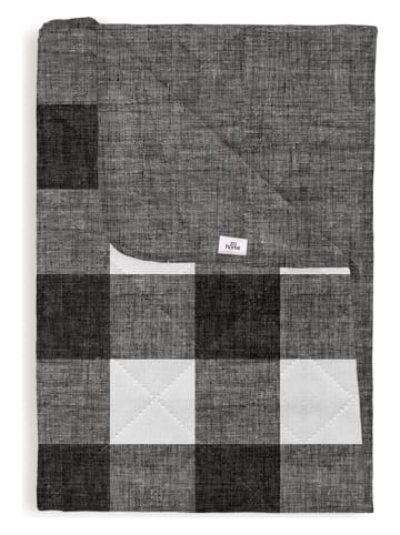 Zo!Home Tagesdecke "Quattro di Lino" in Anthrazit