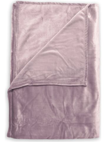 Zo!Home Plaid "Cara" lichtroze