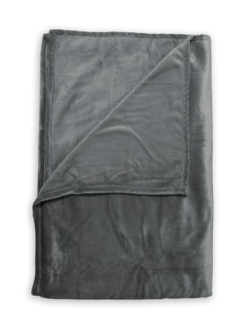 Zo!Home Plaid "Cara" antraciet