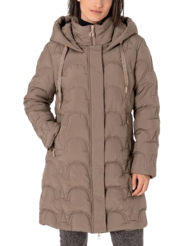 Timezone Steppmantel in Beige