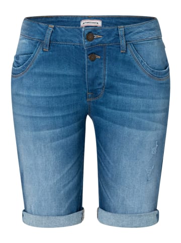 Timezone Jeans-Bermudas "Nali" in Blau