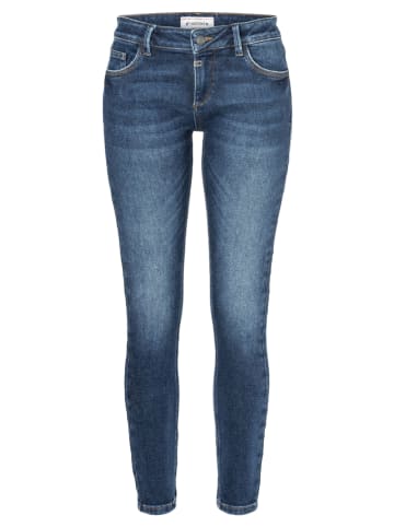 Timezone Spijkerbroek "Aleena" - skinny fit - donkerblauw