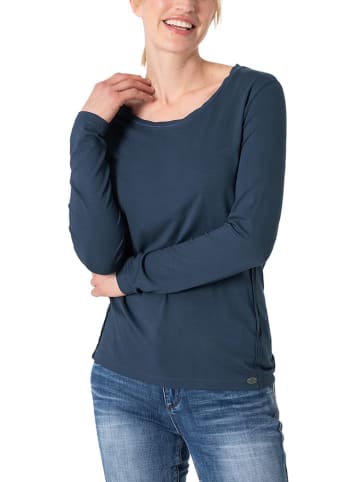 Timezone Longsleeve in Dunkelblau