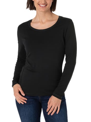 Timezone Longsleeve in Schwarz