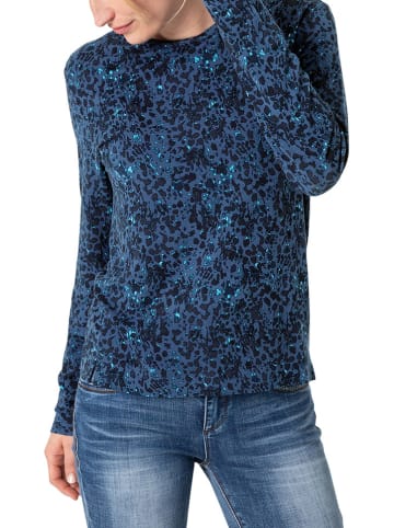 Timezone Longsleeve donkerblauw