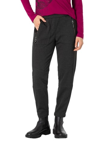 Timezone Spodnie "Suki" w kolorze antracytowym