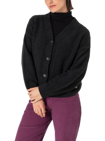 Timezone Cardigan in Schwarz