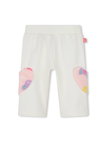 Billieblush Spodnie dresowe w kolorze kremowym