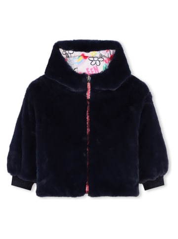 Billieblush Omkeerbare doorgestikte jas donkerblauw/meerkleurig