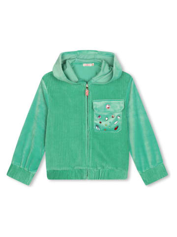 Billieblush Suède sweatvest groen