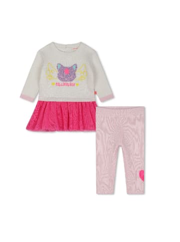 Billieblush 2tlg. Outfit in Rosa/ Pink/ Creme