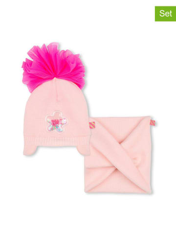 Billieblush 2er-Set: Mütze und Loop-Schal in Rosa